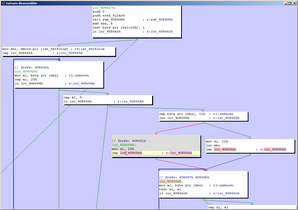 Metasm GUI screenshot